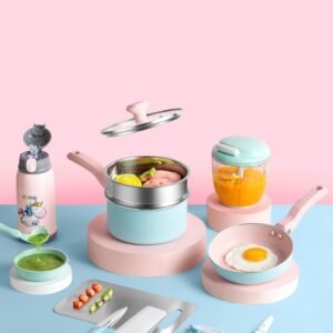 DIY Pretend Play Kitchen Set with Real Water Discharge